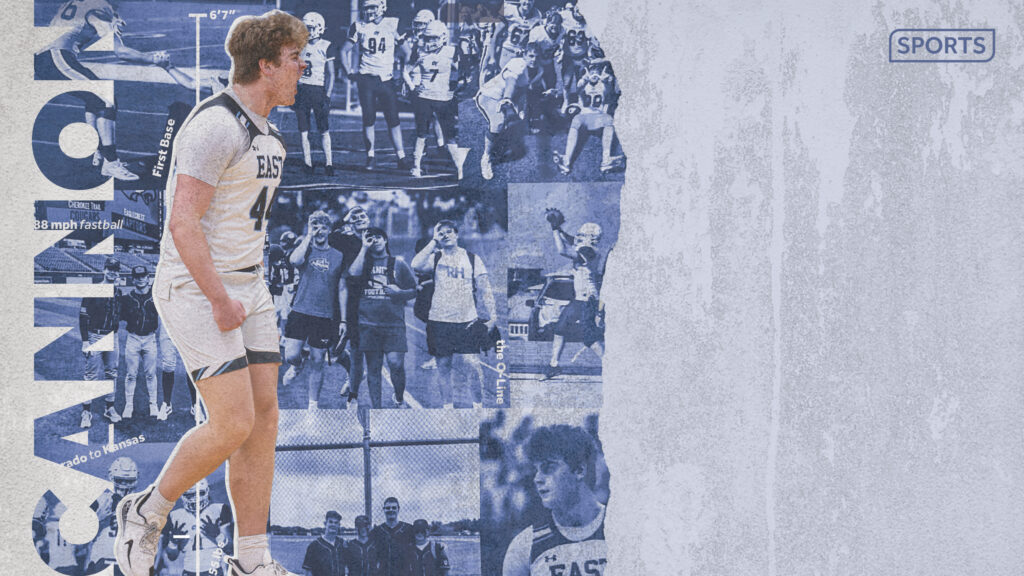 Cannon's Journey: Three-sport varsity athlete finds competition and community at SM East while dealing with D1 offers and a family battle with ocular melanoma